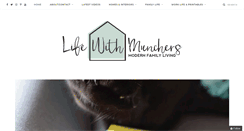 Desktop Screenshot of lifewithmunchers.com